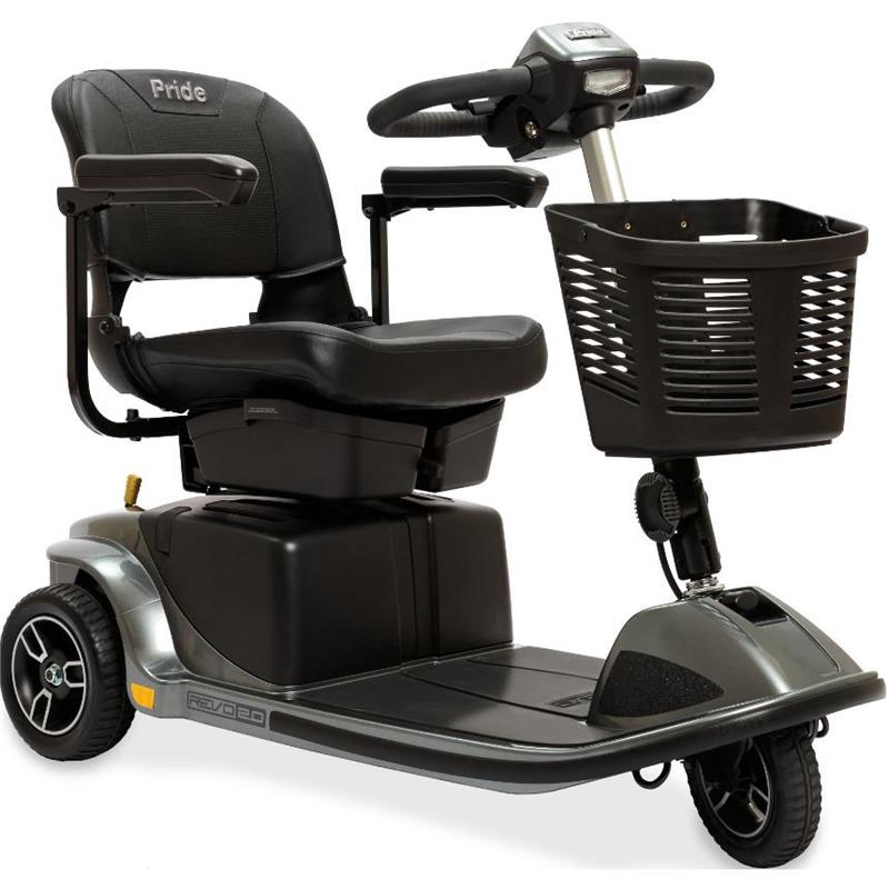 Revo 2.0 3-Wheel by Pride Mobility in Grey Street