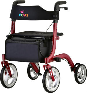 Nova Express Rollator in Red