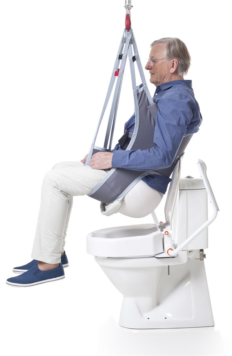 Molift EvoSling Hygiene Sling|Molift EvoSling Hygiene Sling - Color Coded Loops|Molift EvoSling Hygiene Sling - Application Pocket|Molift EvoSling Hygiene Sling - Instruction Tag|Optional EvoSling Head Support|Optional EvoSling Extension Loops|Optional Etac Molift Strap Marker|Optional EvoSling FlexiStrap available in Wide or Standard|Molift EvoSling Hygiene - Polyester|Molift EvoSling Hygiene - Size Guide