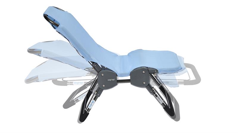 Adjust seat-to-back and leg-to-seat angles to suit child's needs