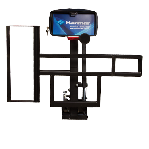 Harmar Profile Micro Scooter Lift flips up to create more space