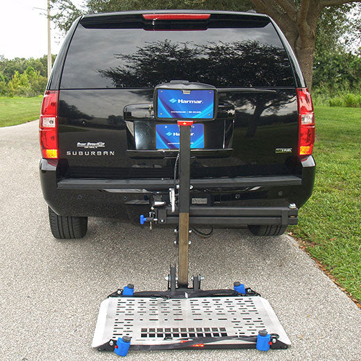 Lower the AL500 Universal Power Chair Lift for easy application