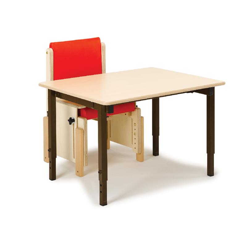 Smirthwaite Activity Table pictured with Chair|Smirthwaite Activity Table with legs collapsed