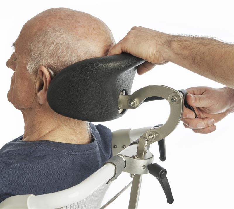 Head Support is optional and completely adjustable