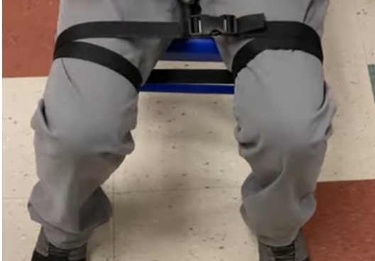 Amtryke Knee Adductor Positioning Strap|Amtryke Knee Adductor Positioning Strap in Use