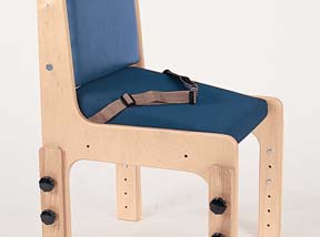 School Chair by TherAdapt in Anteriorly Angled position