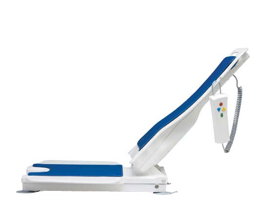 Bellavita Auto Bath Tub Chair Seat Lift By Drive Medical makes getting into and out of the tub easy, the low setting is