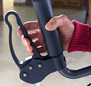 UPWalker|UPWalker Mobility Stand Up Walking Aid by LifeWalker|UPWalker - Fabric Seat|UPWalker - Brakes|UPWalker - Wheels|UPWalker - Folding Design|UPWalker - Sit to Stand Armrests|UPWalker Mobility Stand Up Walking Aid by LifeWalker|Optional Shopping Bag|Optional Smart Phone Holder|Optional Flashlight|Optional Personal Bag|Optional Cane Holder|Optional Back Support|Optional Cup Holder