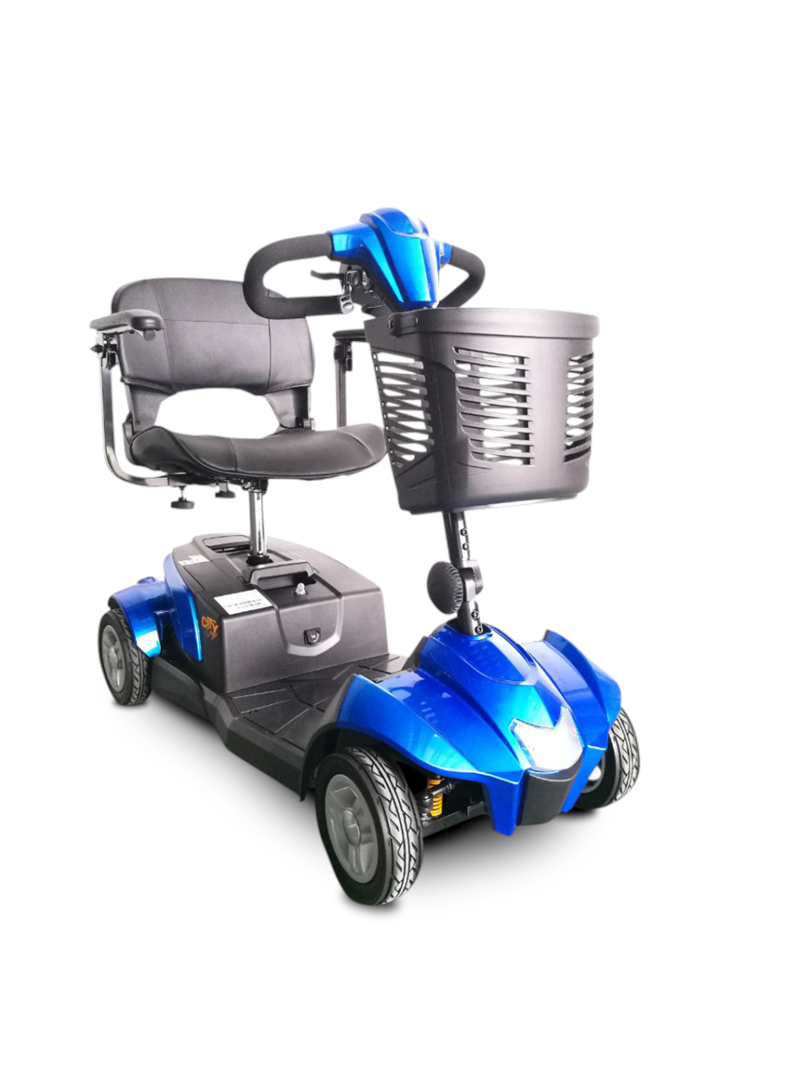 CityCruzer 4-Wheel Travel Scooter in Blue: Currently Unavailable