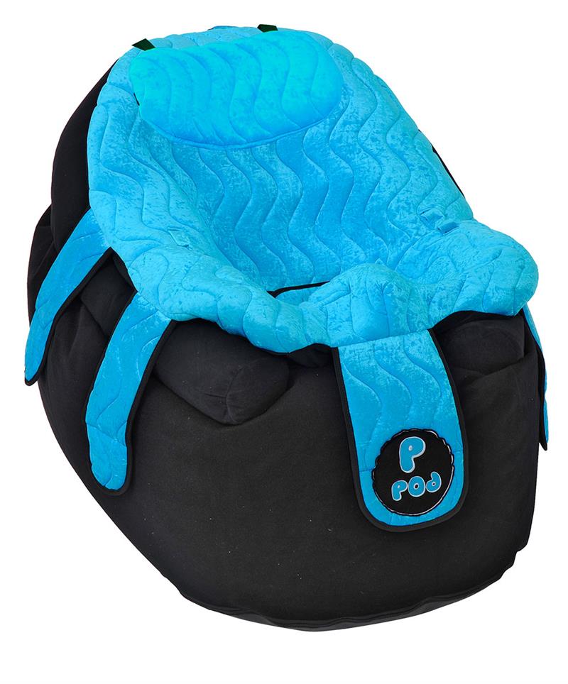 P Pod in Pool Blue