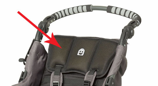 Padded Head Pillow for EIO Push Chair from Special Tomato
