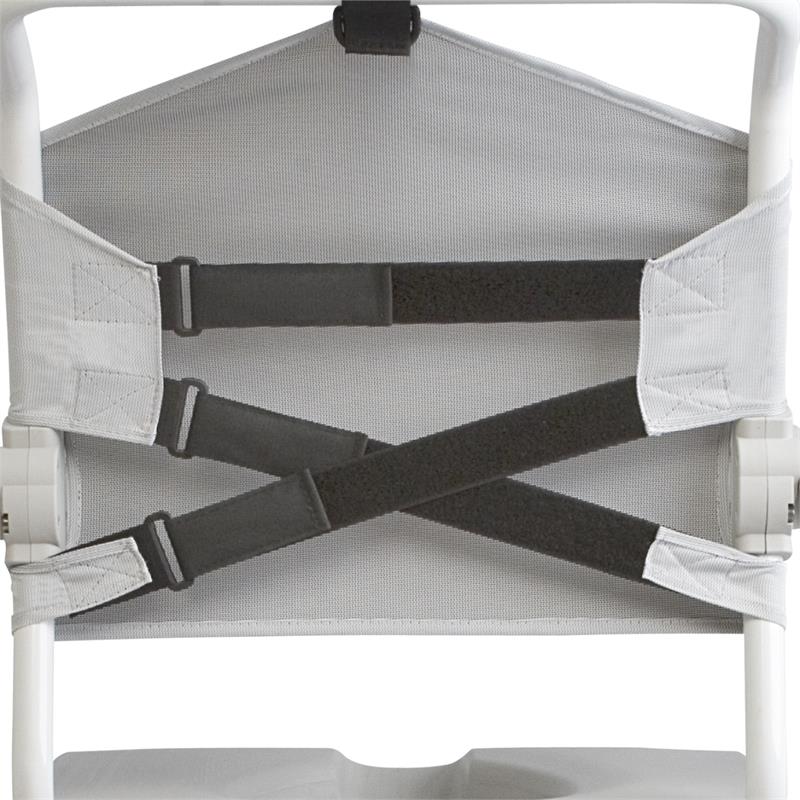 Velcro Back Adjuster adjusts the tension of the back support