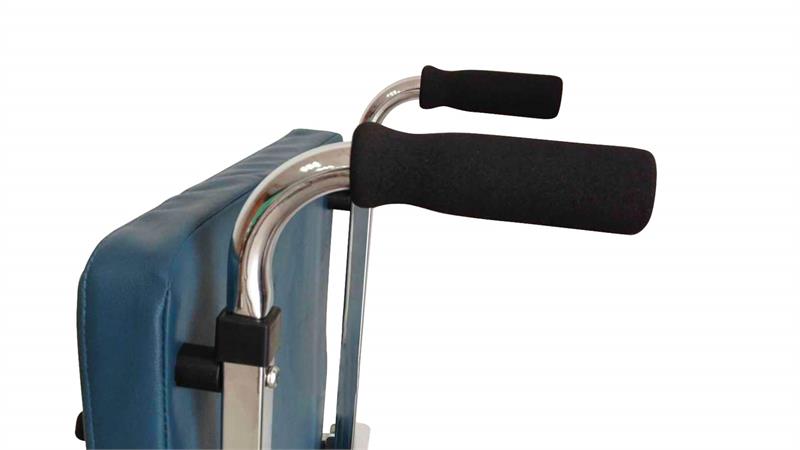 Optional Push Handles are to be used with the mobility base