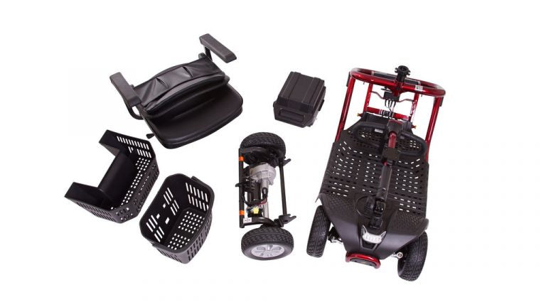 Gold Technology Lite Rider 4 Wheel Scooter - parts