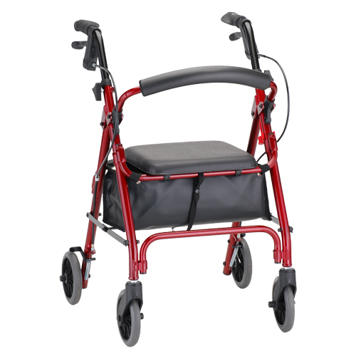 Nova GetGO Petite Rolling Walker in Red