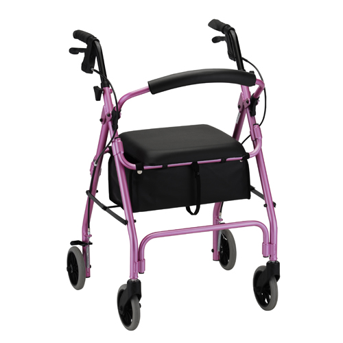 Nova GetGO Petite Rolling Walker in Pink