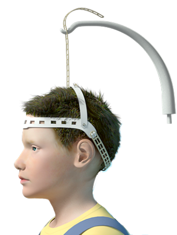 HeadPod Support System Standard support a child's head in wheelchairs, strollers, activity chairs and standers.|Pacific Rehab Head Support|Parts included in HeadPod Support System - Standard