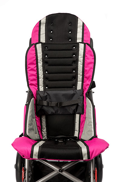 Optional lateral supports shown with Headrest extension option