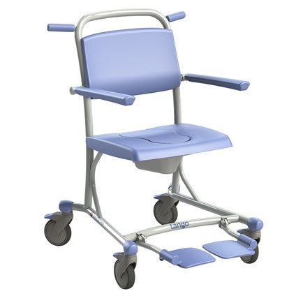 Lopital Tango Rehab in XL size|Lopital Tango Rehab in XXL size|Lopital Tango Rehab in Standard Size with commode covered|Lopital Tango Rehab with commode covered from above|Lopital Tango Rehab Comfort Leg rests available for XL only|Lopital Tango Rehab Headrest Extension