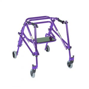 Purple Nimbo Walker with Seat