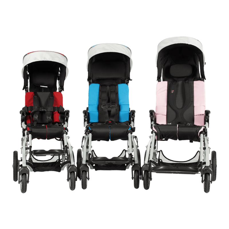 The Reach is available in 3 seat widths and weight capacities