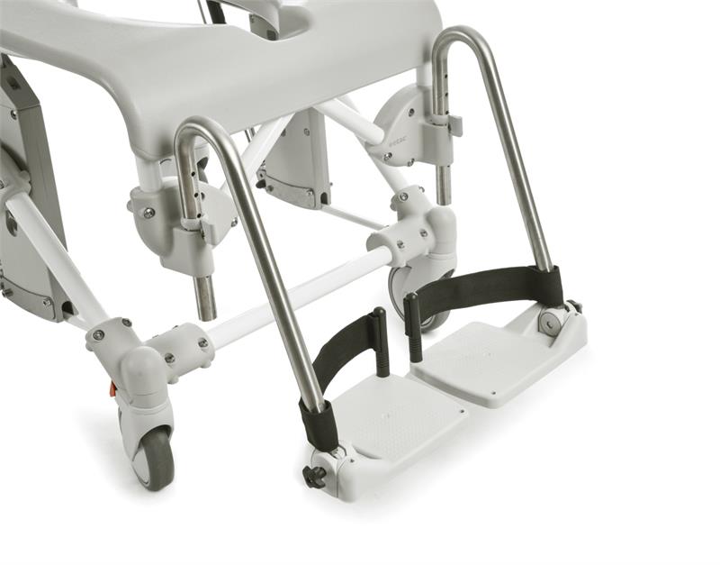 Optional Leg support comes with included heel straps and is adjustable