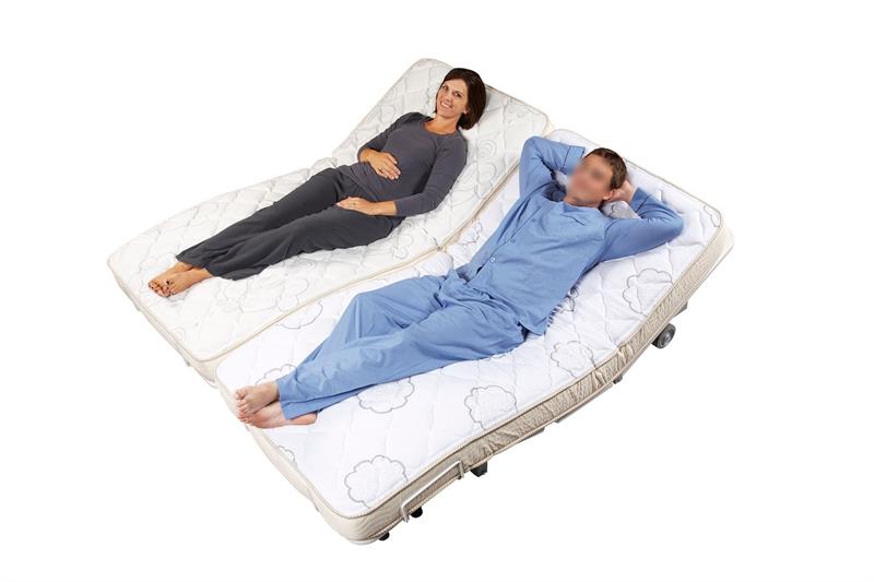 Transfer Master Night Rider dual king bed with hi low and head and knee articualtion