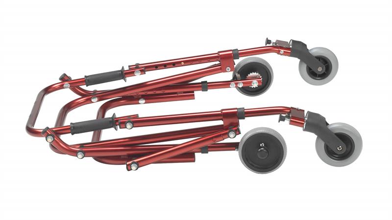 Nimbo walker is easy to fold for storage or transport!