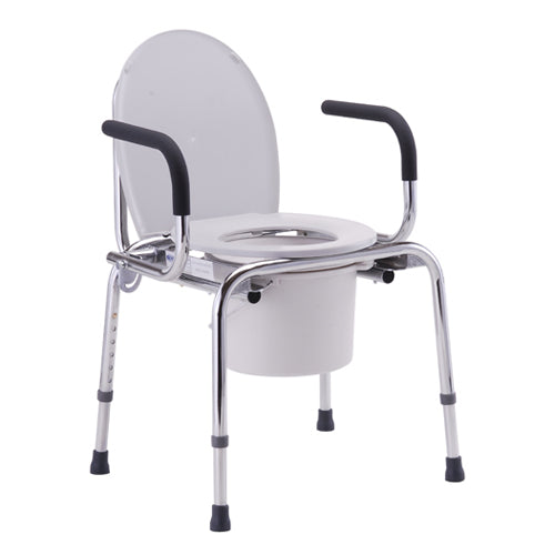 Nova DropArm Commode|Nova Commode Arm Dropped|Nova Commode Both Arms Dropped|Nova Padded Drop Arm Commode