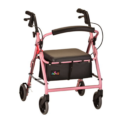 Nova GetGo Junior Rolling Walker in Pink