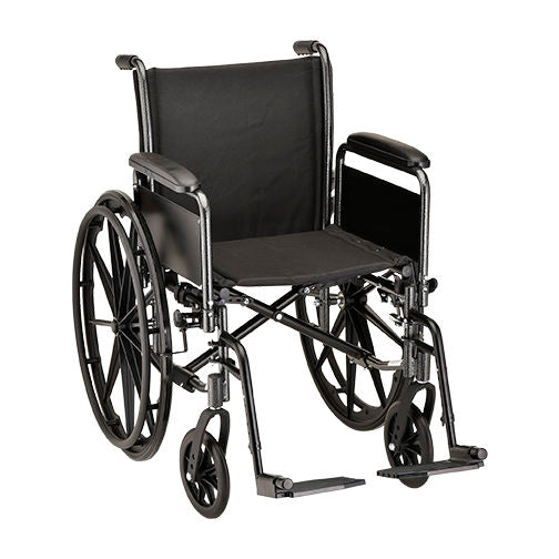 Nova Steel Wheelchair Fixed Arms & Footrests|Nova Steel Wheelchair Fixed Arms & Footrests Folded|Nova Wheelchair Fixed Arms & Elevating Leg Rests|Nova Wheelchair Detachable Arms & Footrests