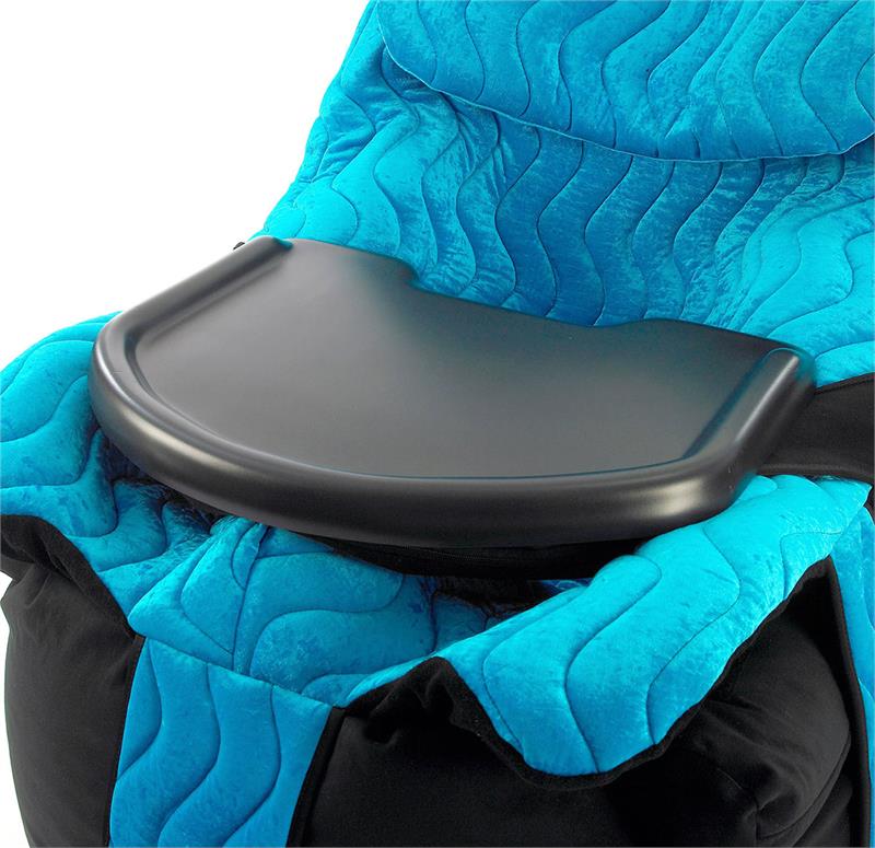 Optional Lap tray fits all sizes of P Pod