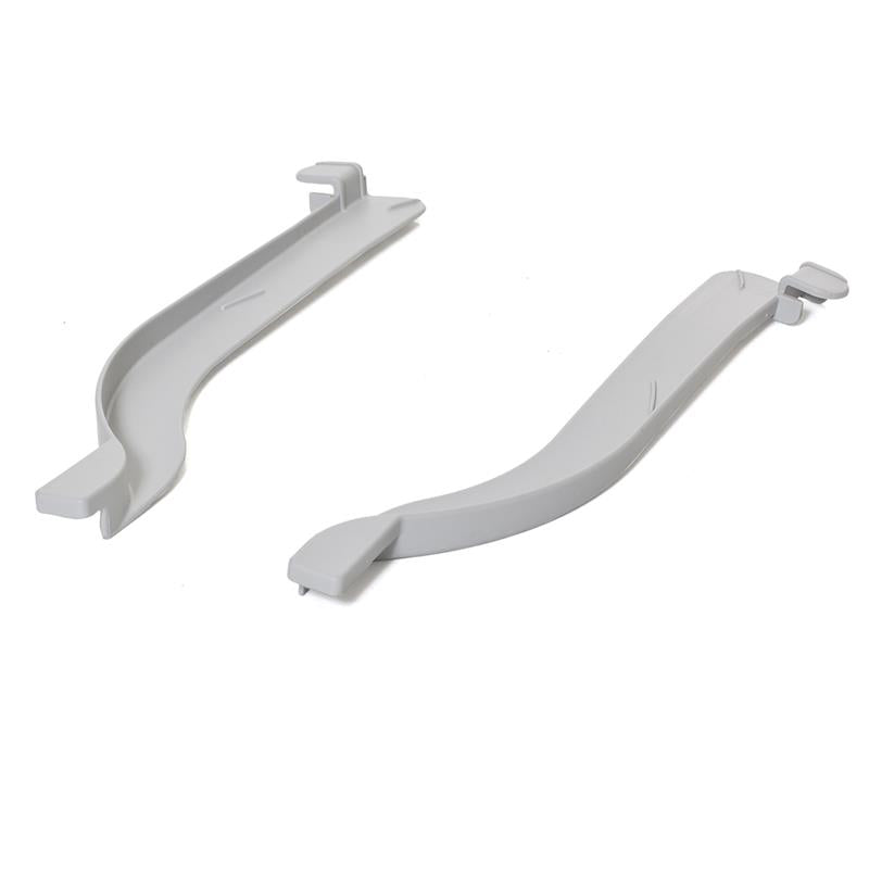 Optional Pan holder holds pan with lid for convenient toileting