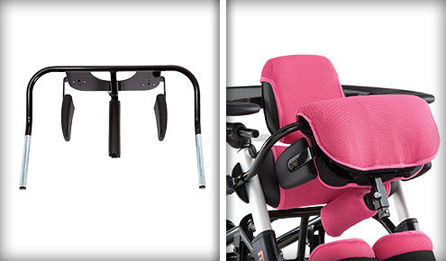 Posterior support and pommel