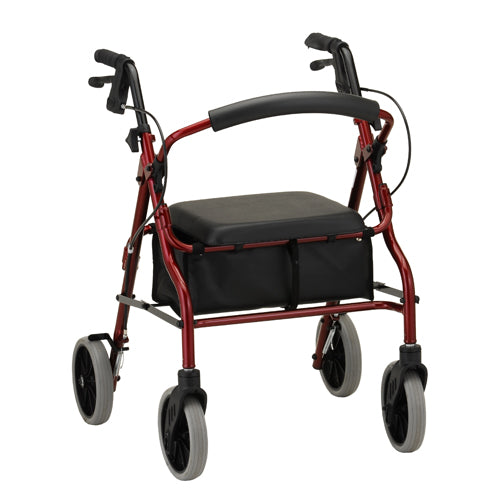 Zoom Rolling Walker in Red