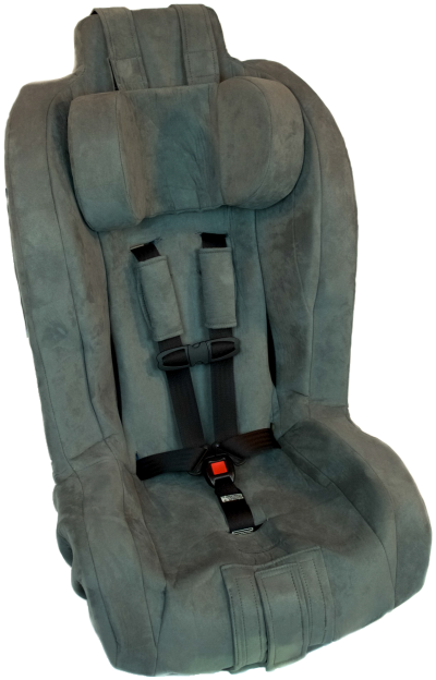 Roosevelt Pediatric Car Seat With Head Support in Graphite