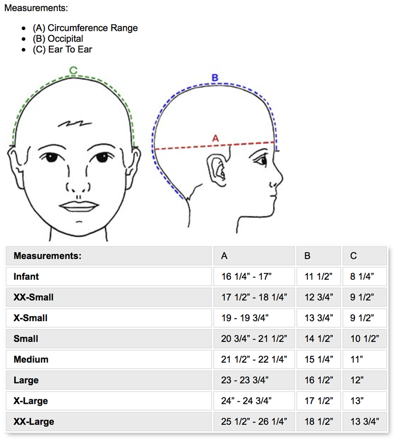 Danmar Full Coverage - Measurements