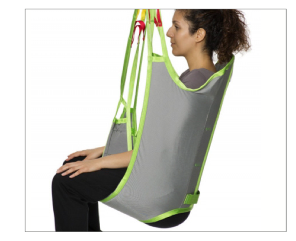 Basic Polyester Sling by Human Care|Trevira Basic Sling|Polyester Net Basic Sling|Size chart and color codes