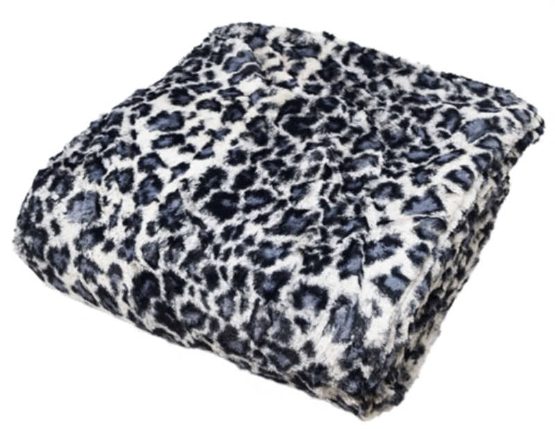 Sensory Goods Large Fur Weighted Blanket - Natural|Sensory Goods Large Fur Weighted Blanket - Zebra|Sensory Goods Large Fur Weighted Blanket - Teal|Sensory Goods Large Fur Weighted Blanket - Leopard|Sensory Goods Large Fur Weighted Blanket - Navy