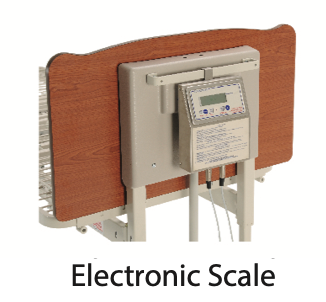 Optional electronic scale