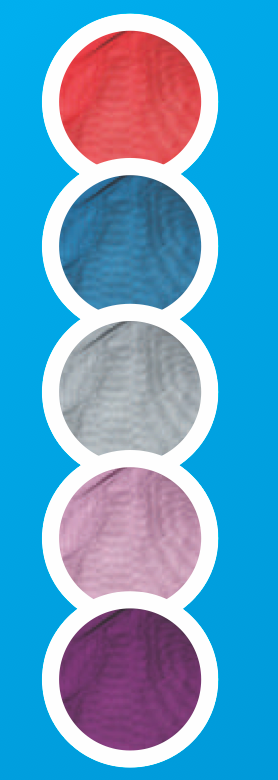 Choose from beautiful, washable upholsteries