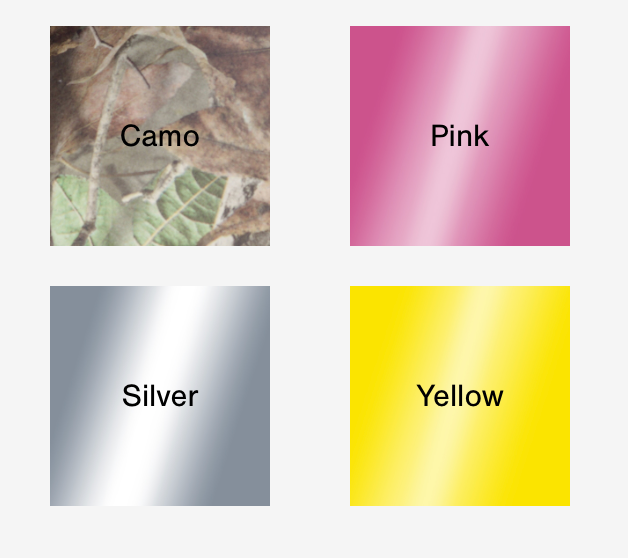 Optional Color Shrouds