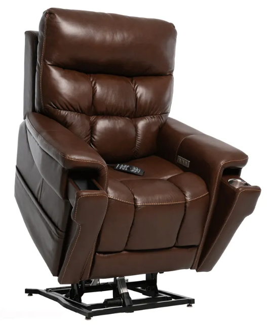 VivaLift by Pride Mobility in Sorrento: Coffee (100% American Leather)