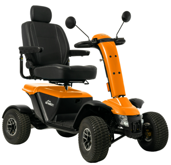 Baja Wrangler 2 Outdoor Mobility Scooter in Orange Crush
