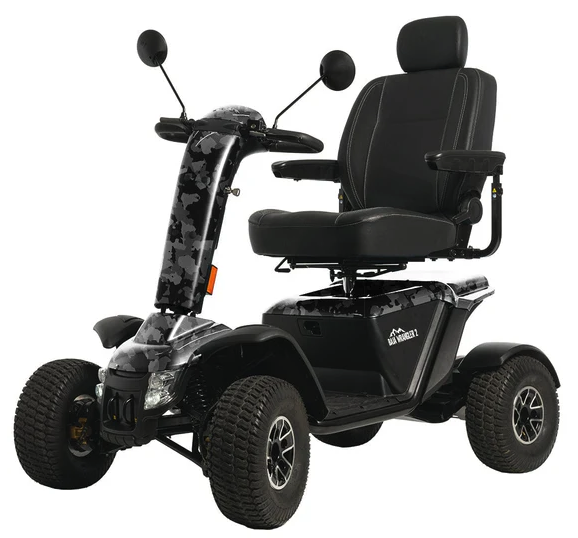 Baja Wrangler 2 Outdoor Mobility Scooter in Black Camo