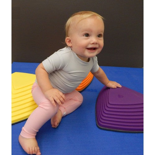 Kozie Clothes Baby Plain And Simple Sensory Compression Short Sleeve Shirt|Plain And Simple Sensory Compression Short Sleeve Shirt in Gray|Plain And Simple Sensory Compression Short Sleeve Shirt in Navy|Plain And Simple Sensory Compression Short Sleeve Shirt in Tropical Blue|Plain And Simple Sensory Compression Short Sleeve Shirt in White|Baby wearing Plain And Simple Sensory Compression Short Sleeve Shirt