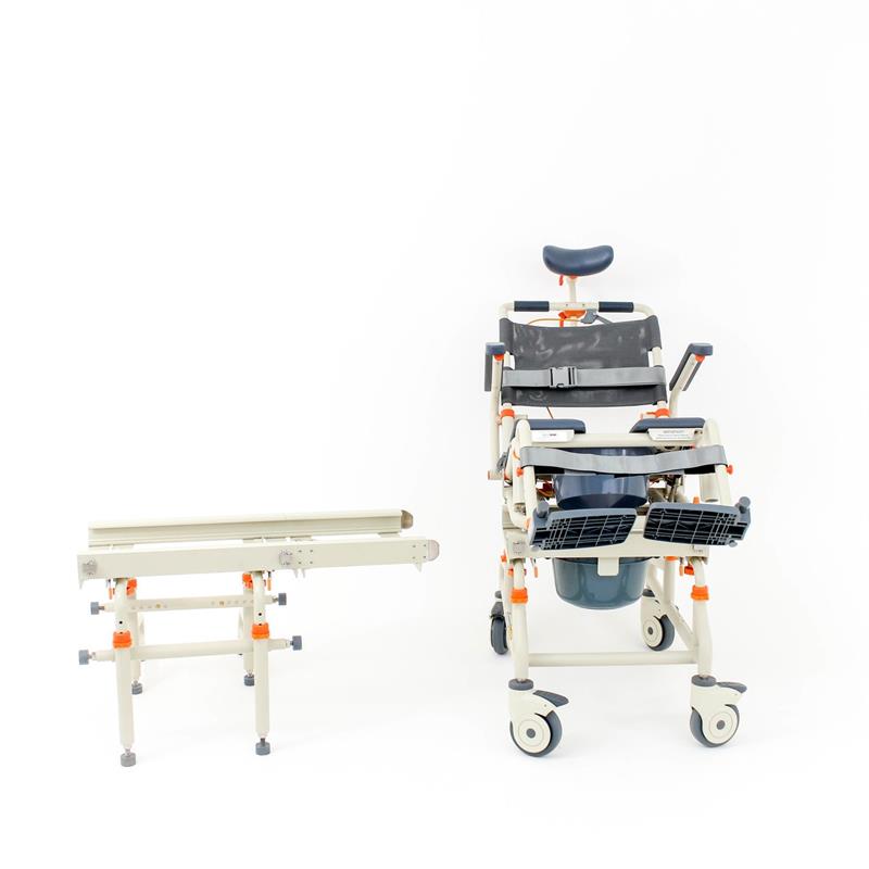 Detach chair to stay on casters for ease of transport