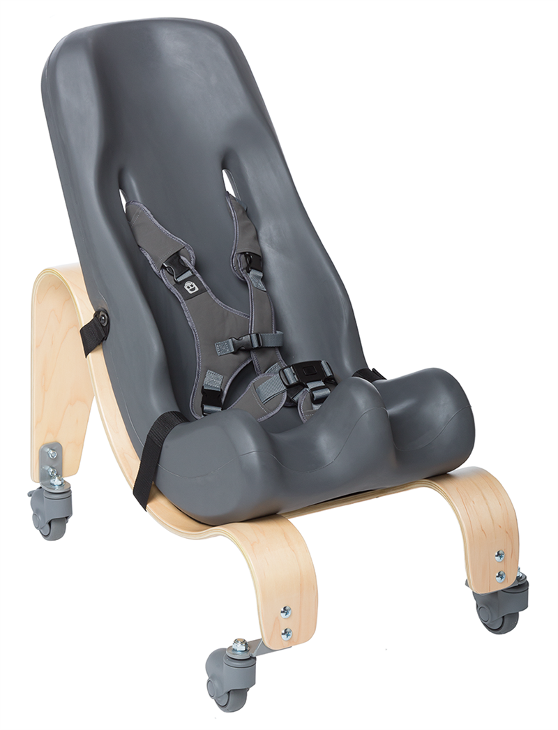 Special Tomato Sitter with Mobile Base - Gray|Special Tomato Sitter with Mobile Base lilac|Special Tomato Sitter on a chair - Aqua|Sitter Headrest - Gray|Optional Sitter Activity Tray - Aqua