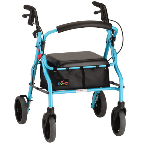 Zoom Rolling Walker in Sky Blue