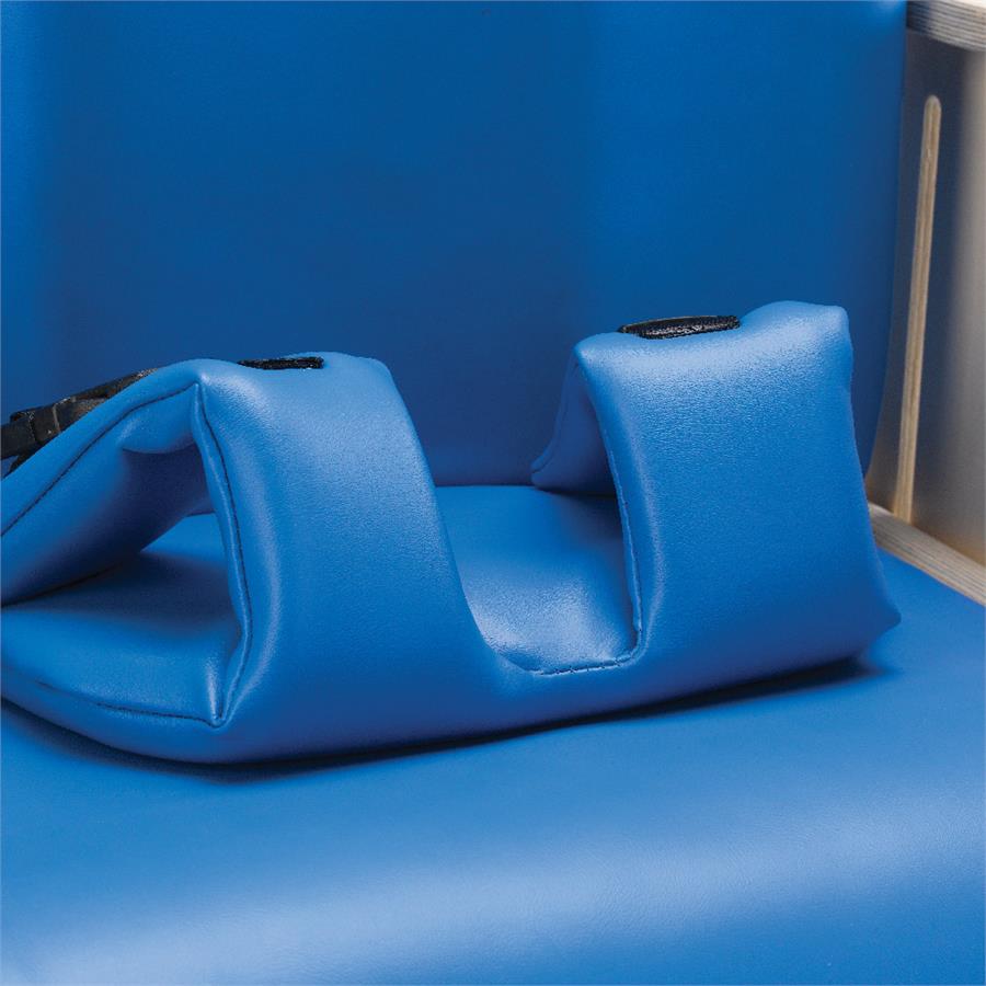 Optional Groin Harness Assists in Maintaining Pelvic Position